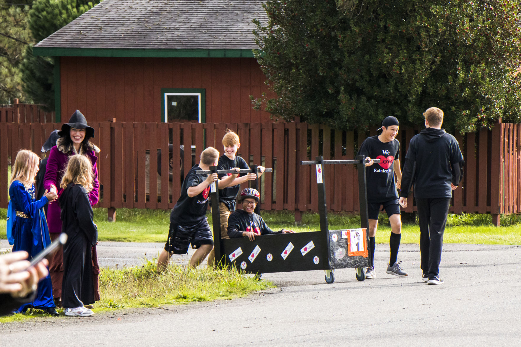 Pine Box Derby Casket and Zombie Races in Boo-coda